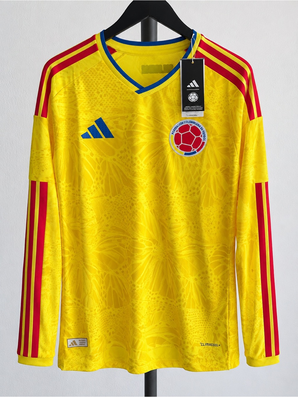 adidas Colombia Authentic Player Version 2026 Home Jersey XL NWT Long Sleeves